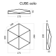 cube 3D панель из гипса