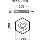 HEKSA 3D панель из гипса