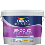 Полуматовая краска для стен и потолков Dulux Bindo 20
