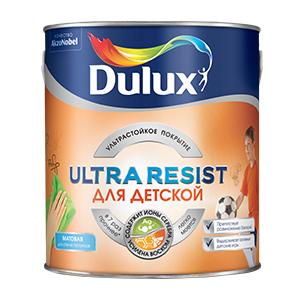 Краска для детских комнат Dulux Ultra Resist